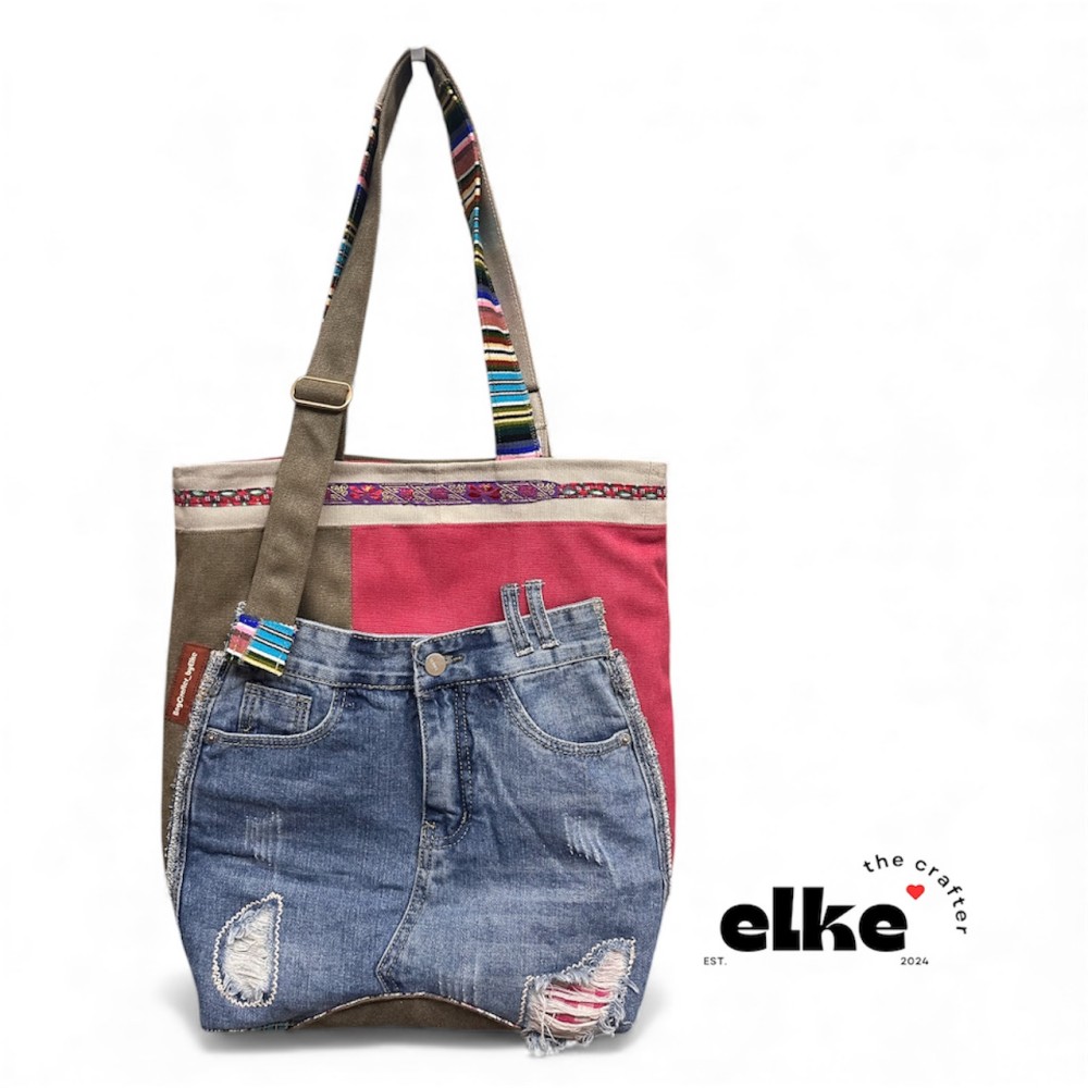 Customised Upcycled Tote Bag