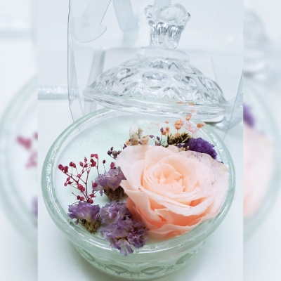乾燥花蠟燭